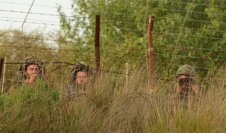 Fiesta en la frontera asusta a los israelíes